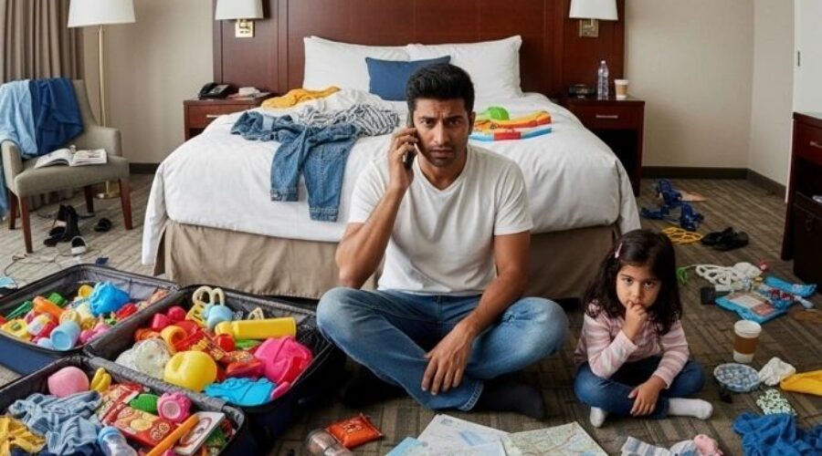 7 added costs of travelling with a child : The Parental Baggage