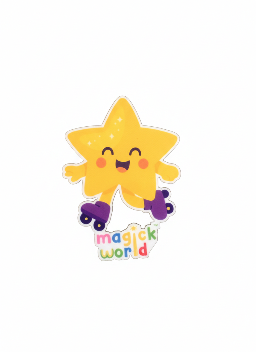 Glowie Star Fridge Magnet- A Magick Universe Collectable