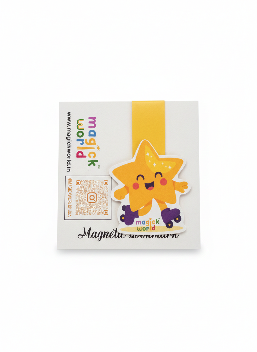 Magnetic Bookmark for Kids - MagickWorld's Beloved Stationery Keepsake - Image 2