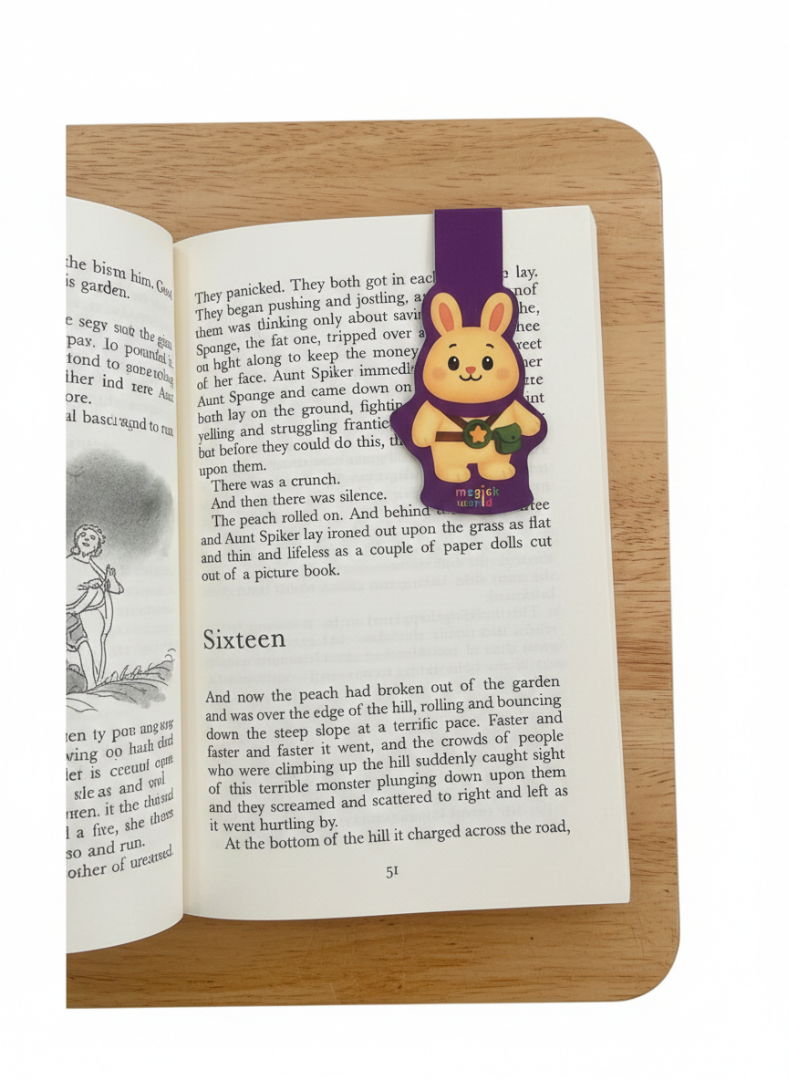 Magnetic Bookmark for Kids - MagickWorld's Beloved Stationery Keepsake - Image 4