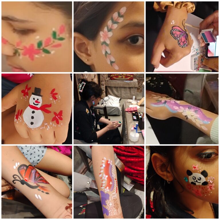 Isha Face Painting and Art