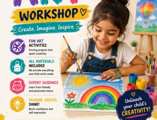 Art Workshop – Create. Imagine. Inspire.