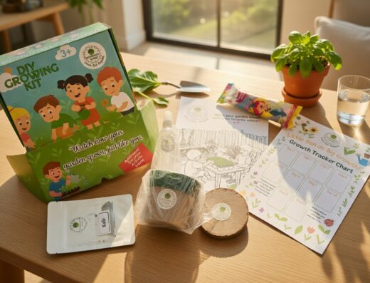 From Screen Time to Green Time | Kids DIY Microgreen Grow Kit | STEM Learning Activity | Educational Gift