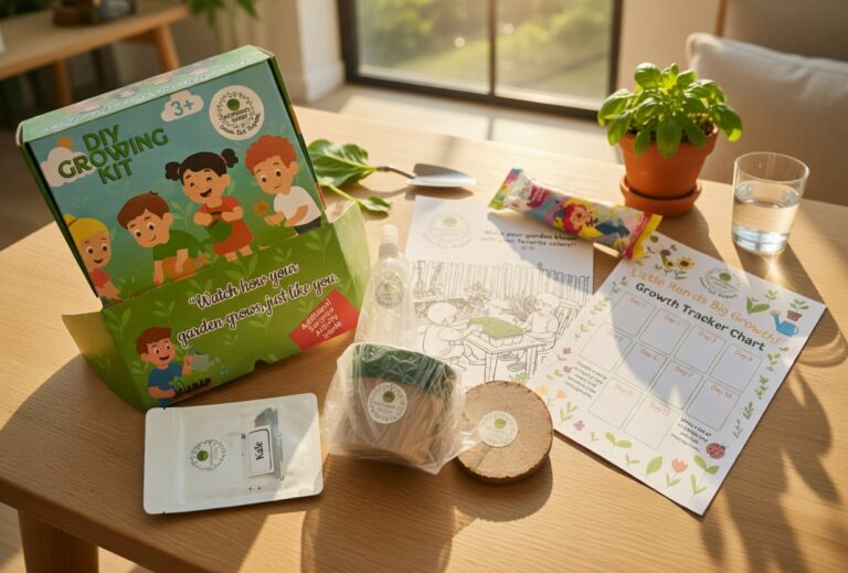 From Screen Time to Green Time | Kids DIY Microgreen Grow Kit | STEM Learning Activity | Educational Gift