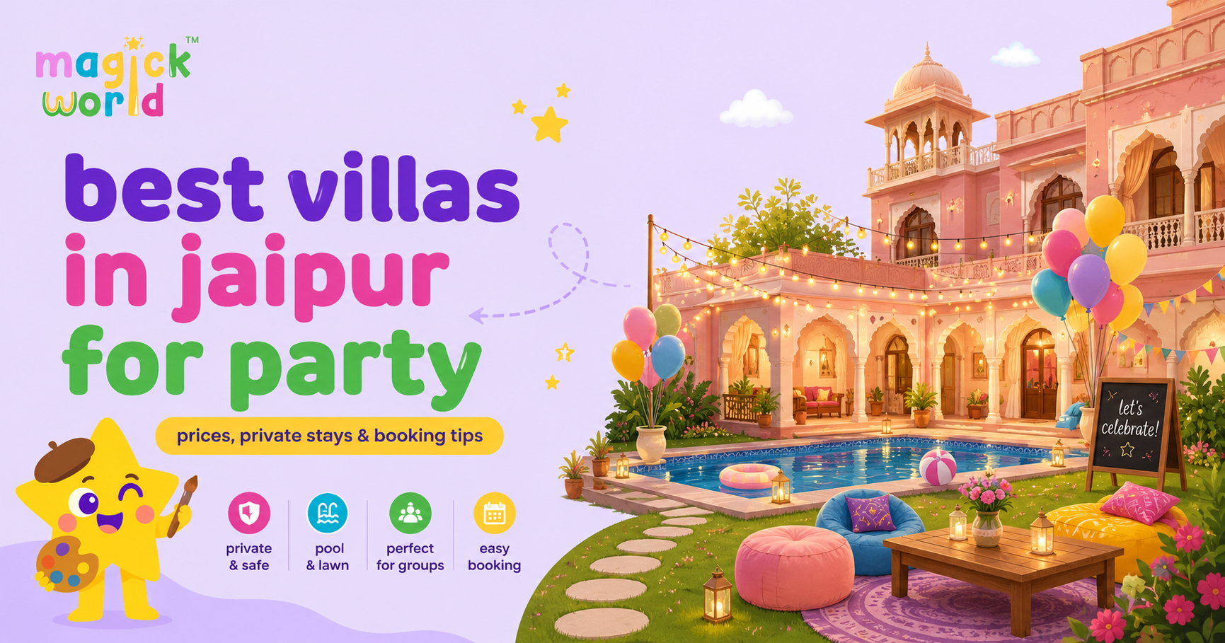 Villas in Jaipur for Party