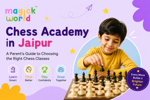kids playing in Chess Academy Jaipur