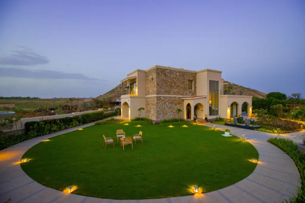 Stunning Mediterranean-Style 3-BHK Pet-friendly Villa With Private Pool & Outdoor Bar