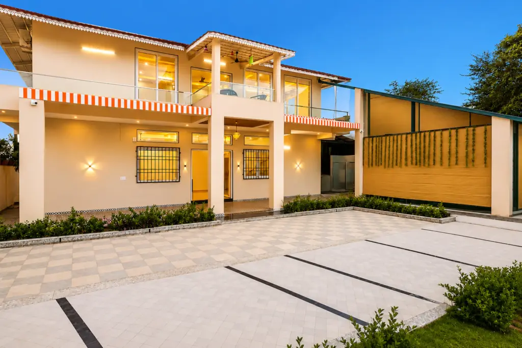 JSP Farm | 4-BHK Farmstay with Private Pool, Jacuzzi, TT Table & Kids’ Play Area