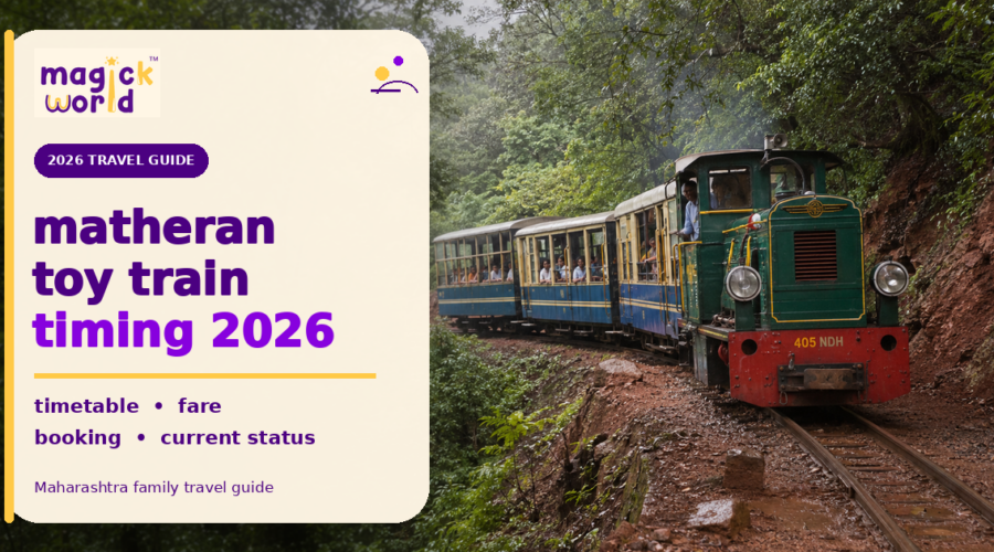 Matheran Toy Train Timing 2026: Timetable, Fare, Booking & Current Status