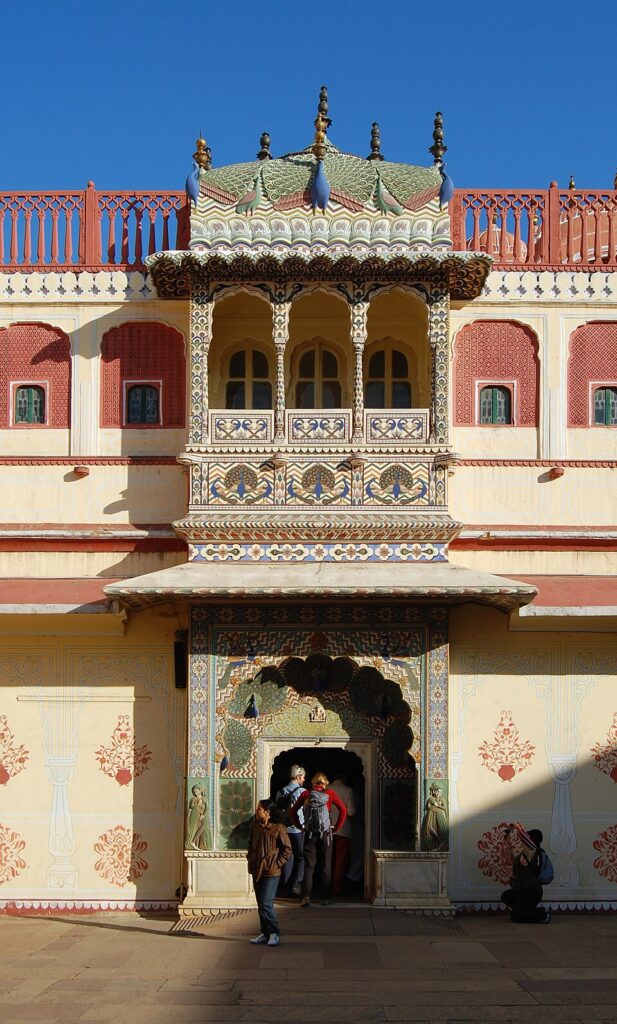 Peacock Gate at City Palace Jaipur