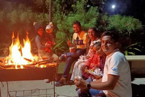 Family day outing near Nalsarovar Road