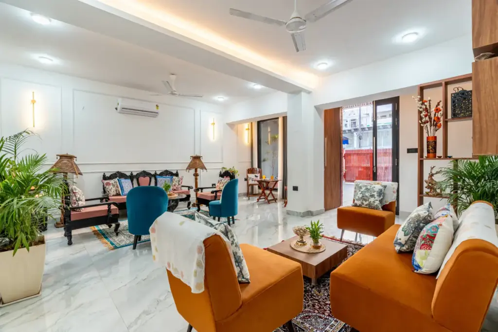 Ramalaya – A Stunning 4-BHK Retreat With Courtyard & a Lush Garden