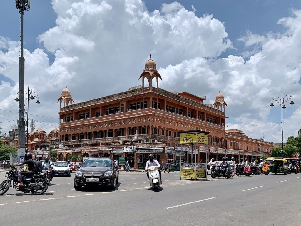 tripolia bazaar morning view