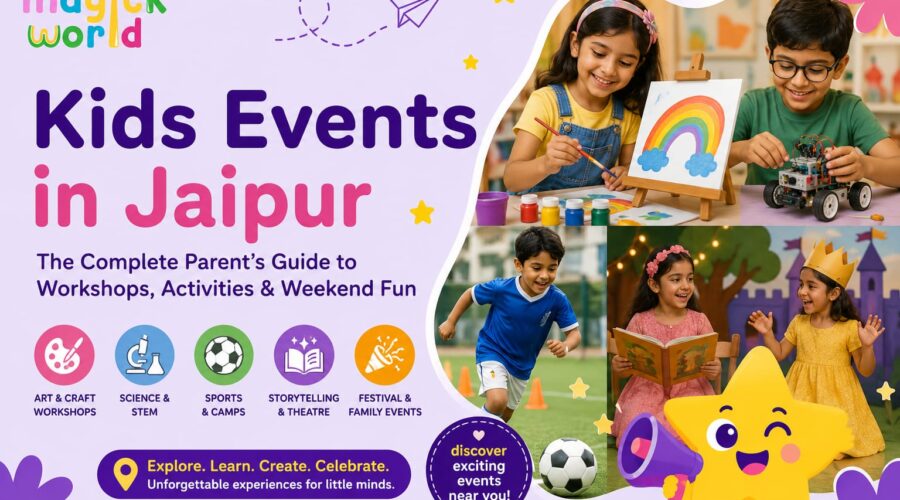 Kids Events in Jaipur: The Complete Parent’s Guide to Workshops, Activities & Weekend Fun