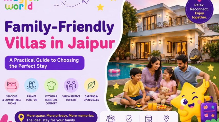 Family-Friendly Villas in Jaipur: A Practical Guide to Choosing the Perfect Stay