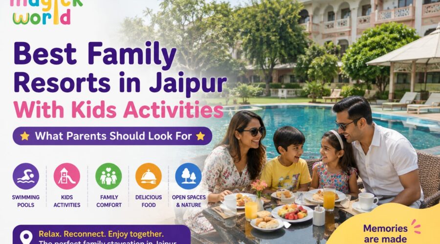 Best Family Resorts in Jaipur With Kids Activities: What Parents Should Look For