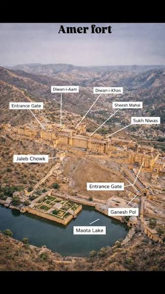 Amer Fort in Jaipur