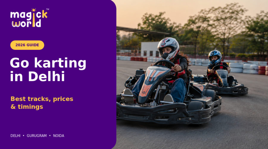 Go Karting in Delhi: 10 Best Tracks, Prices & Timings (2026)