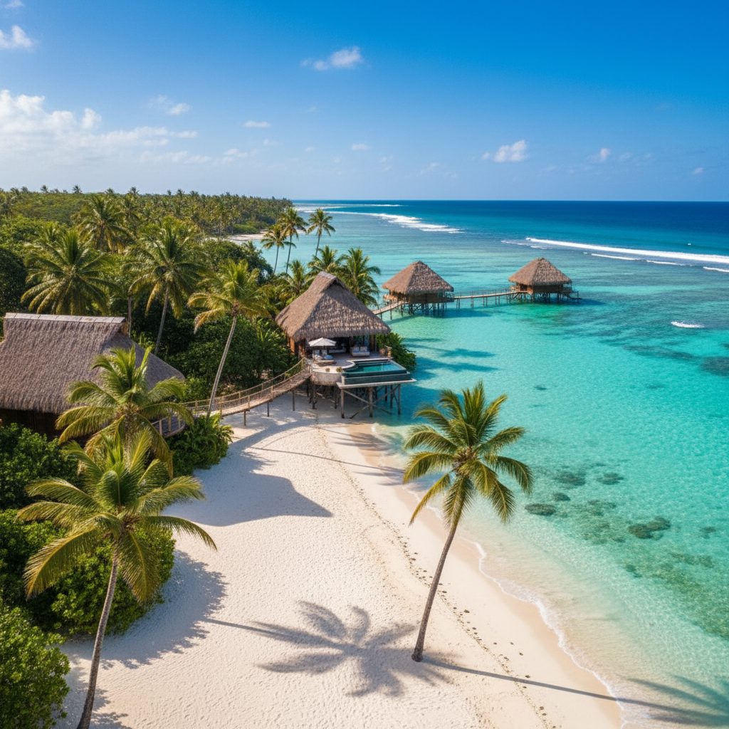 Island beach tour