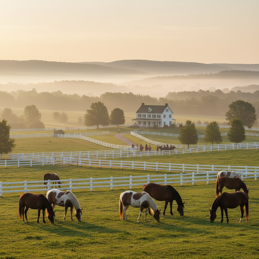 Countryside farm tour