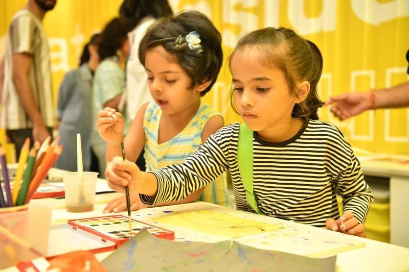 art or pottery workshop,