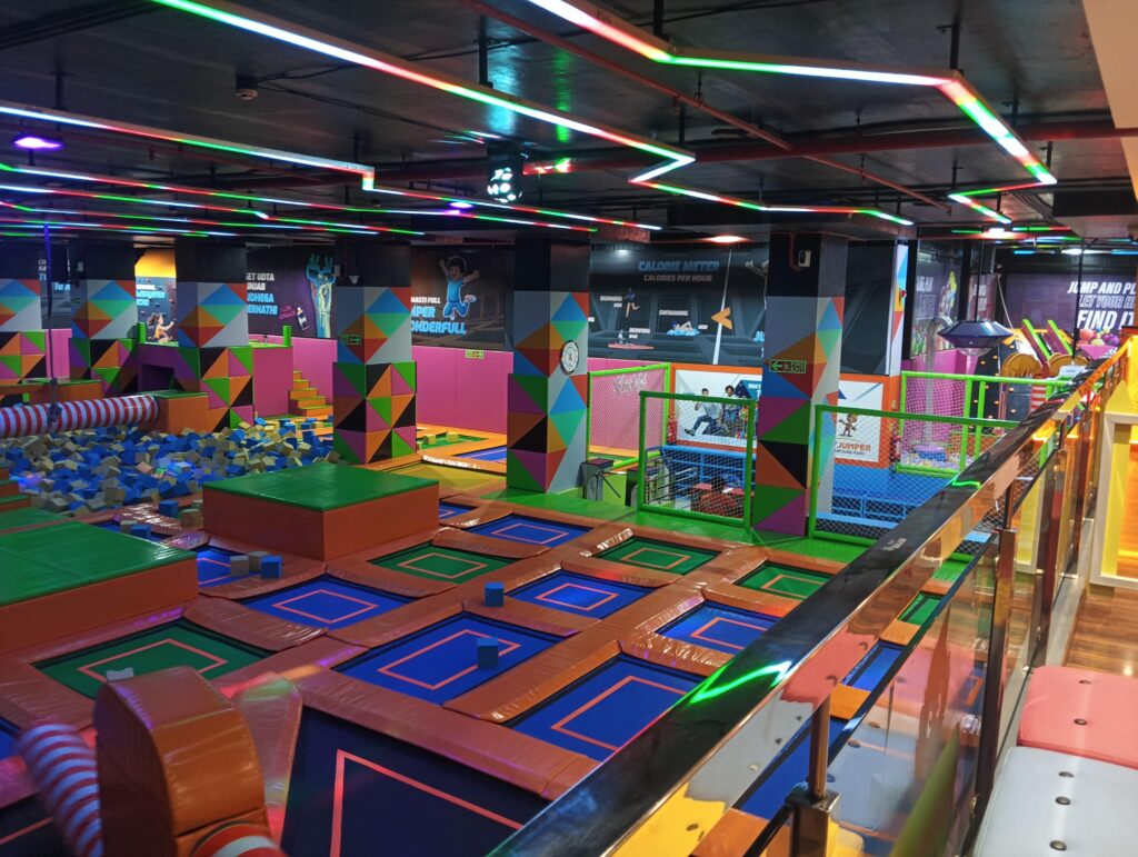 SkyJumper trampoline park near Mumbai Ambernath