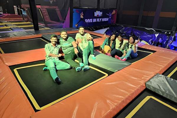 HopUp trampoline park in Mumbai Andheri West