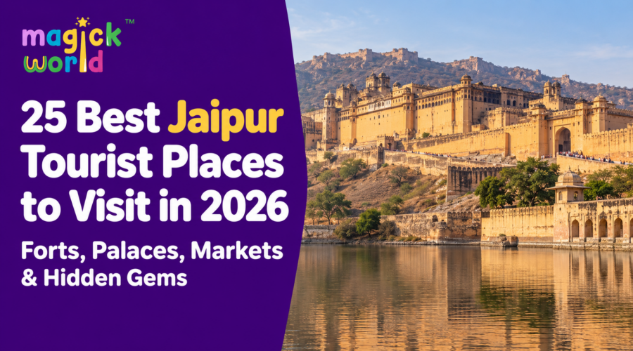 25 Best Places to Visit in Jaipur : Forts, Palaces, Markets & Hidden Gems