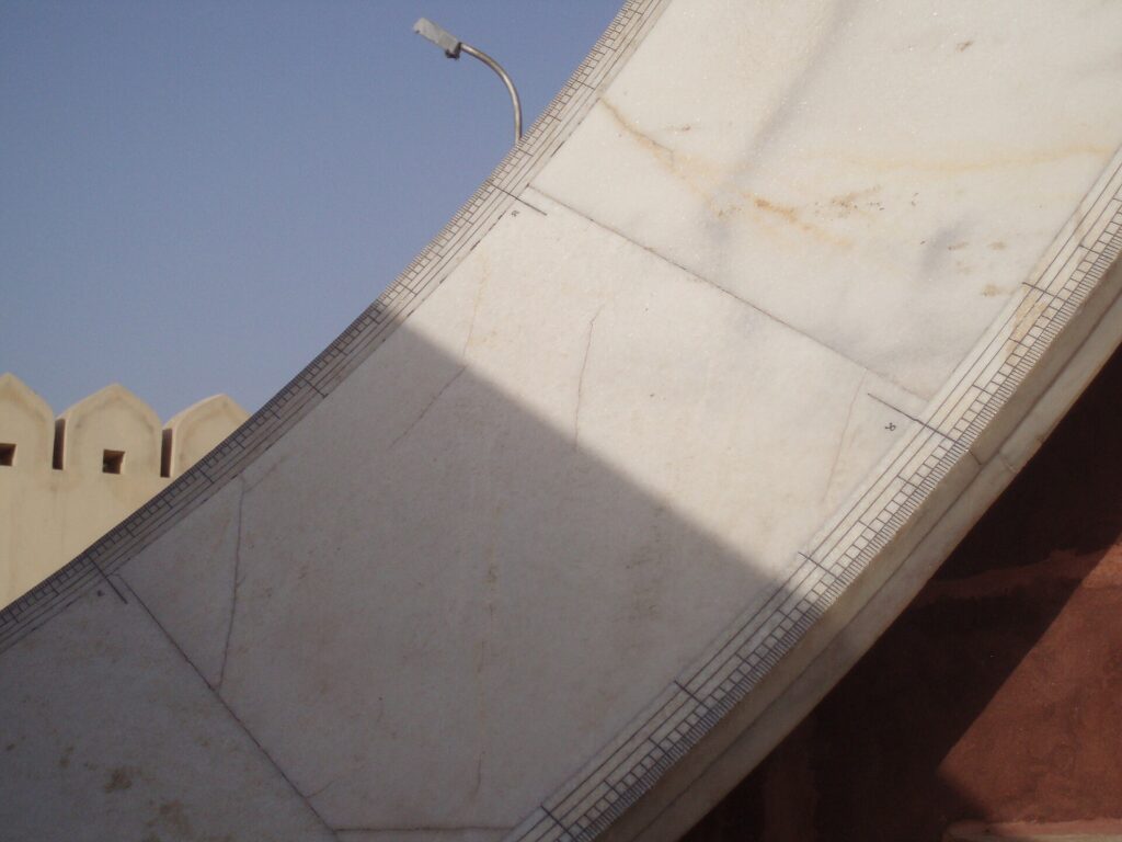 Jantar Mantar Jaipur with historic astronomical instruments and observatory structures