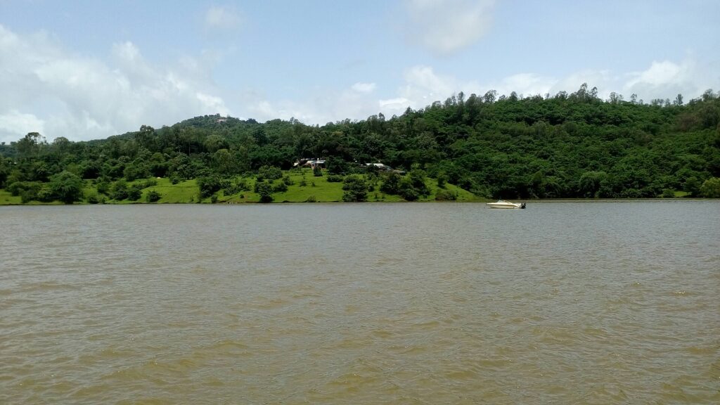 Panshet Dam, a scenic day trip near Pune within about 50 km.