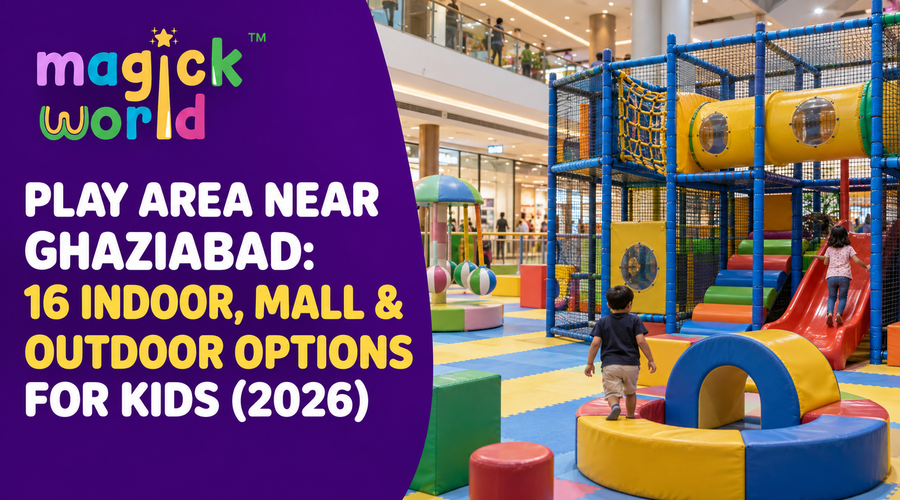 Play Area Near Ghaziabad: 16 Indoor, Mall & Outdoor Options for Kids (2026)