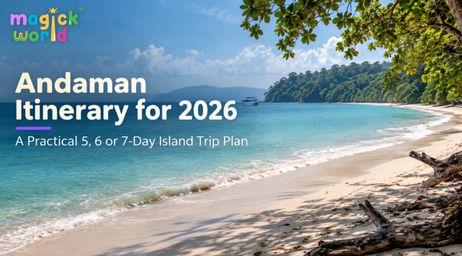 Andaman Itinerary for 2026: A Practical 5, 6 or 7-Day Island Trip Plan