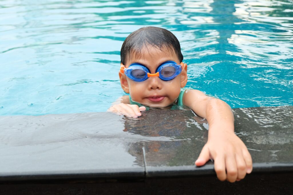 SMS Stadium swimming pool in Jaipur